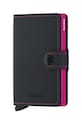 Secrid portfel skóra licowa czarny MM.Black.Fuchsia