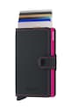 Secrid portfel MM.Black.Fuchsia czarny ZA00