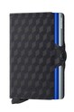 Kožni novčanik Secrid krivi crna TOp.Titanium.Blue