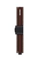 Кожаный кошелек Secrid MSa.Brown чёрный