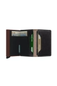 Secrid leather wallet  Material 1: 100% Natural leather Material 2: 100% Aluminum