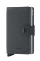 Кожаный кошелек Secrid кожа серый MTw.Grey