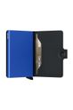 кошелек Secrid чёрный MM.Black.Blue