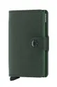 зелений Secrid - Шкіряний гаманець Unisex