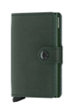 green Secrid leather wallet Unisex