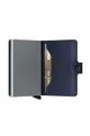navy Secrid leather wallet