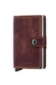Secrid leather wallet synthetic brown MV.Brown