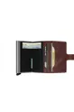 Secrid usnjena denarnica  Material 1: Naravno usnje Material 2: Aluminij
