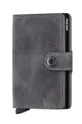 сірий Secrid - Шкіряний гаманець Unisex