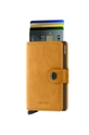 Secrid leather wallet yellow