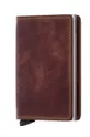 коричневий Secrid - Шкіряний гаманець Unisex