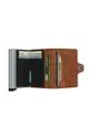brown Secrid leather wallet