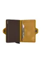 Secrid leather wallet Fabric 1: Natural leather Fabric 2: Aluminum