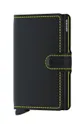 чёрный Secrid - Кожаный кошелек Unisex