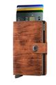 Secrid leather wallet MDM.Whiskey brown ZA00