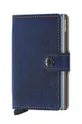 σκούρο μπλε Secrid δερμάτινο πορτοφόλι Unisex