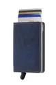 Secrid - Кожаный кошелек тёмно-синий