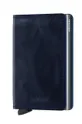 Secrid - Δερμάτινο πορτοφόλι σκούρο μπλε