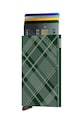 Secrid - Portofel sintetic verde CLa.TartanGreen
