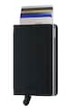 Secrid Portfel skórzany SOp.Black.Titanium czarny ZA00