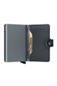 navy Secrid leather wallet