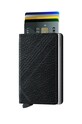 Secrid leather wallet SSt.LineaBlack black ZA00