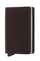 Шкіряний гаманець Secrid лицьова шкіра коричневий SO.DarkBrown