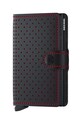 Secrid portofel piele negru MPf.Black.Red