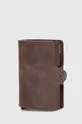 коричневий Шкіряний гаманець Secrid Unisex