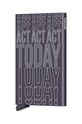 Кошелек Secrid Laser Dark Purple синтетический фиолетовой CLa.Act.Today.Dark.Purp
