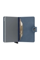 blue Secrid leather wallet