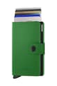 Secrid portofel de piele Miniwallet Matte Bright Green MM.Bright.Green verde ZA00