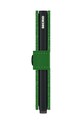 Kožni novčanik Secrid Miniwallet Matte Bright Green MM.Bright.Green zelena