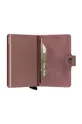розовый Кожаный кошелек Secrid Vintage Mauve