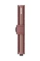 Secrid portofel de piele Vintage Mauve MV.Mauve roz