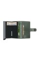 Accesorii Secrid portofel de piele Miniwallet Vintage Sage MV.Sage verde