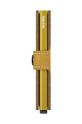 Secrid portofel Crisple Ochre MC.Ochre galben