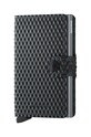 Secrid portfel skórzany Cubic Black-Titanium gładkie czarny MCu.Black.Titanium