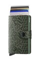 Secrid portafoglio in pelle Miniwallet Hexagon Green MHe.Green verde ZA00