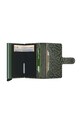 Accessori Secrid portafoglio in pelle Miniwallet Hexagon Green MHe.Green verde