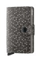Kožená peněženka Secrid Miniwallet Hexagon Grey přírodní kůže šedá MHe.Grey