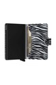 Secrid portfel skórzany Miniwallet Zebra Light Grey szary MZe.Light.Grey