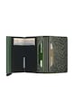 Dodatki Usnjena denarnica Secrid Slimwallet Hexagon Green SHe.Green zelena