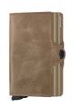 Secrid portofel de piele Twinwallet Vintage Taupe sintetic bej TV.Taupe
