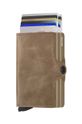 Secrid portofel de piele Twinwallet Vintage Taupe TV.Taupe bej ZA00