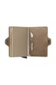 Secrid portofel de piele Twinwallet Vintage Taupe bej TV.Taupe