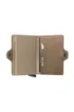 beige Secrid leather wallet Twinwallet Vintage Taupe
