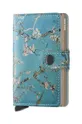 multicolor Secrid portfel skórzany Miniwallet Art Almond Blossom Unisex