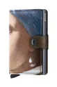 πολύχρωμο Δερμάτινο πορτοφόλι Secrid Miniwallet Art Pearl Earring Unisex
