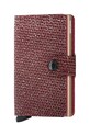 Secrid leather wallet Miniwallet Sparkle Red grain leather red MSp.Red